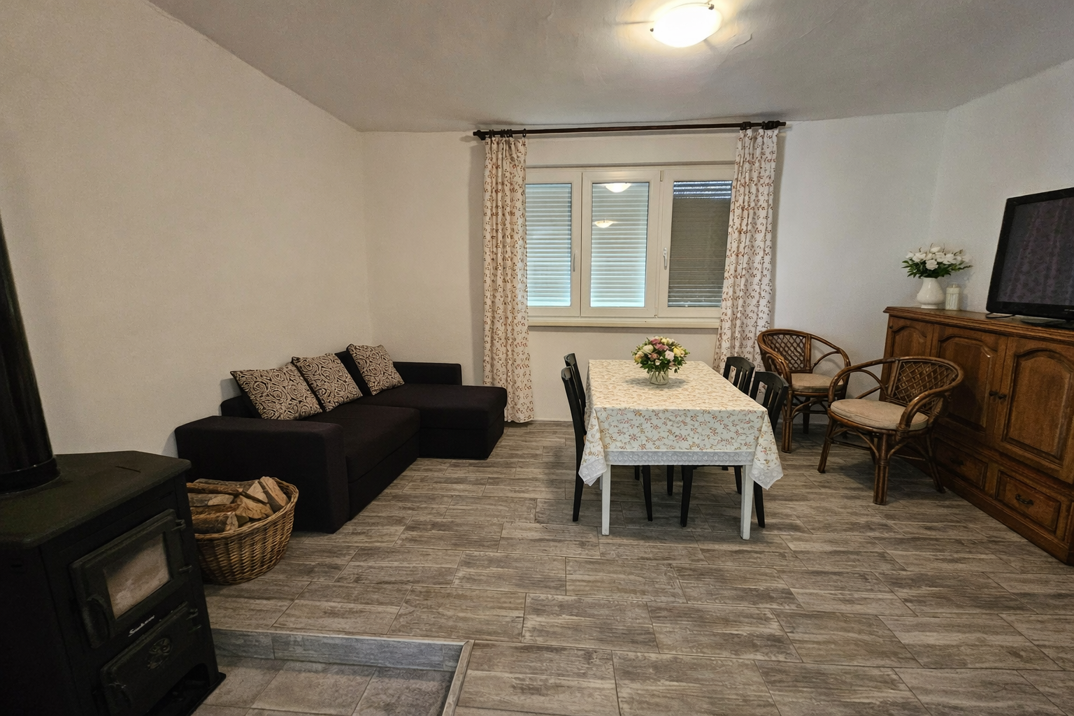 Terasa s pogledom na Dunav